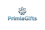 Crear un logo 
Nombre de la tienda: PrimiaGifts
Estilo: Elegante, minimalista, profesional
Colores: Blancos, Azules Acero, Grises
Fondo: Adaptable a cualquier fondo de cualquier color
Estilo de colores: Brillantes
Posición: Plana
Textura: Ligeramente en 3D